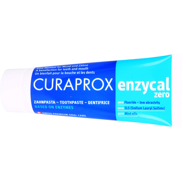 CURAPROX enzycal zero Zahnpasta, 75 ml Dentifrice