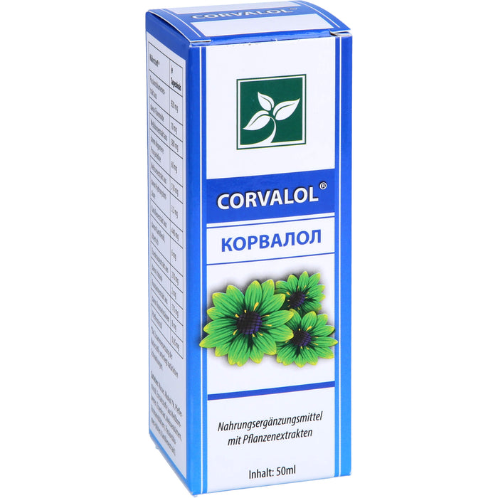 CORVALOL Tropfen Unterstützt das Herz-Kreislauf-System, 50 ml Lösung