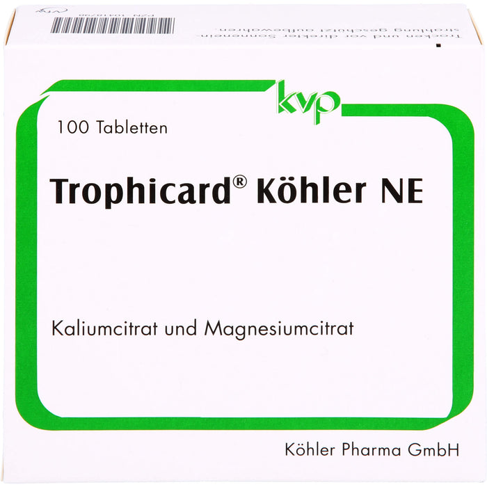 Trophicard Köhler NE Tabletten, 100 St. Tabletten