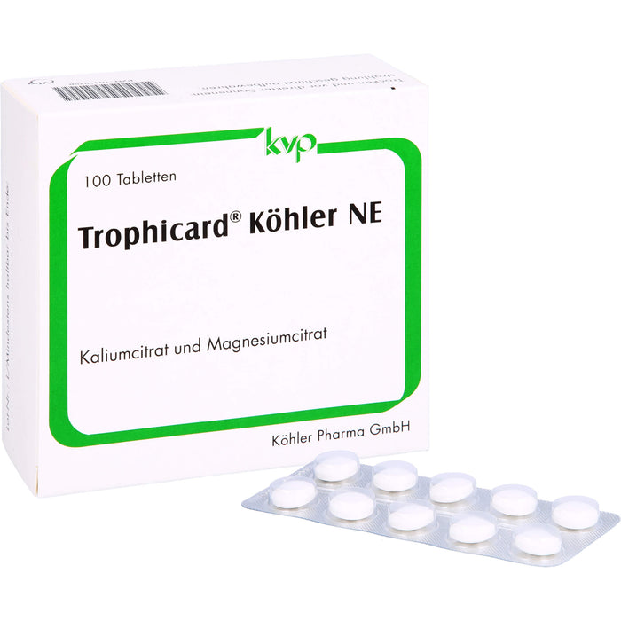 Trophicard Köhler NE Tabletten, 100 St. Tabletten