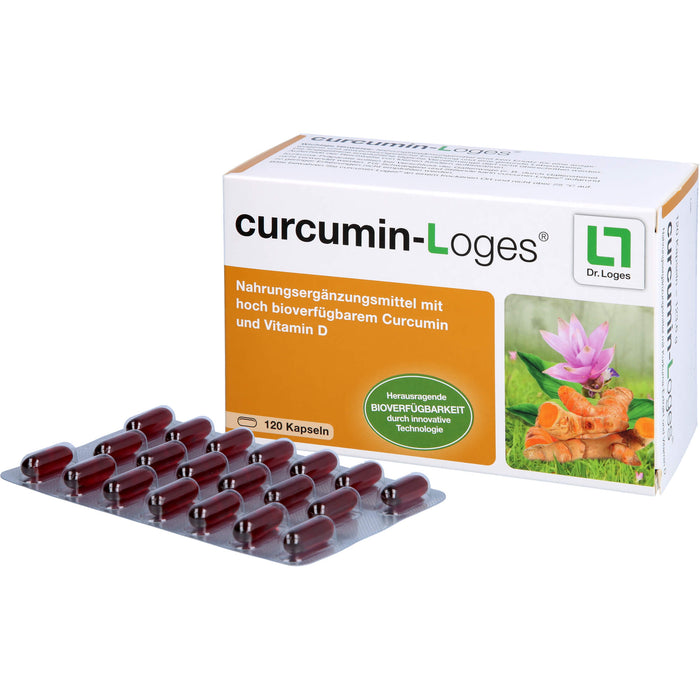 curcumin-Loges Kapseln, 120 pc Capsules