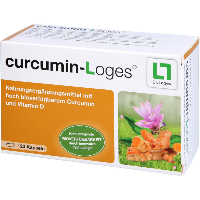 curcumin-Loges Kapseln, 120 pc Capsules