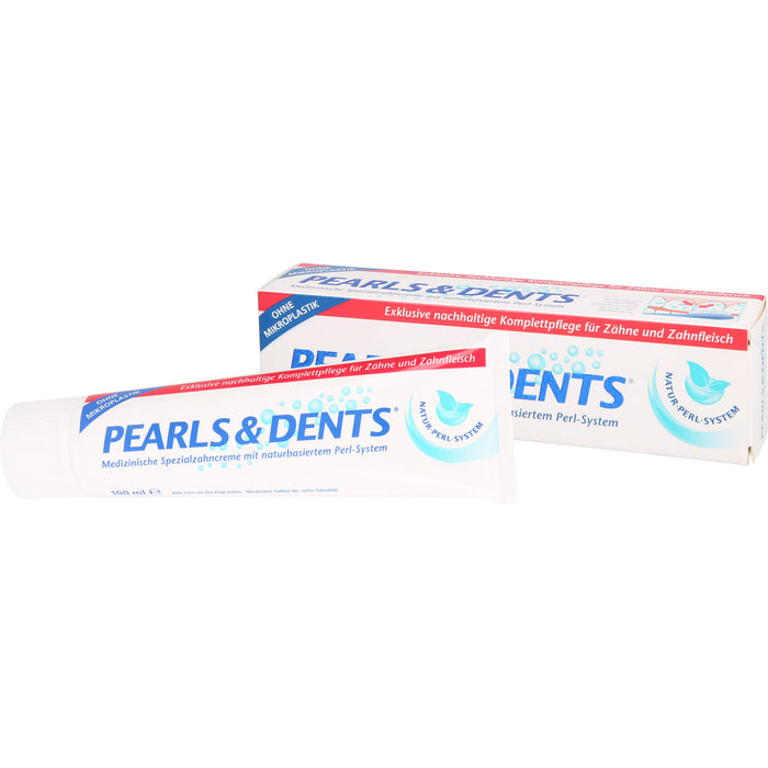 Pearls & Dents Spezialzahncreme m.nat. Perlsystem, 100 ml Toothpaste