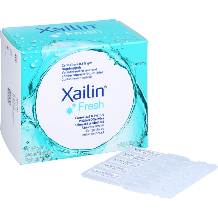 Xailin Fresh Augentropfen Einzeldosen, 30 pcs. Solution