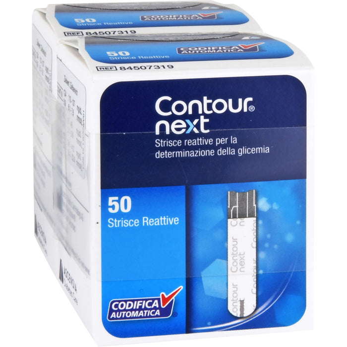 Contour next Sensoren für die Blutzuckerbestimmung Reimport Kohlpharma, 100 pcs. Test strips