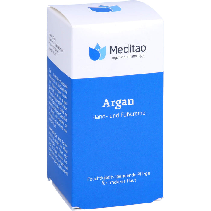 Meditao Argan Hand- und Fusscreme, 50 ml Crème