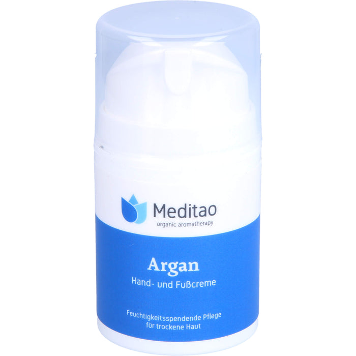 Meditao Argan Hand- und Fusscreme, 50 ml Cream