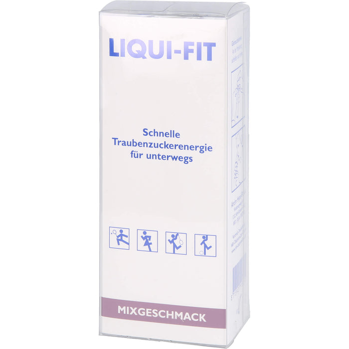 LIQUI-FIT schnelle Traubenzuckerenergie Beutel Mixgeschmack, 12 St. Beutel