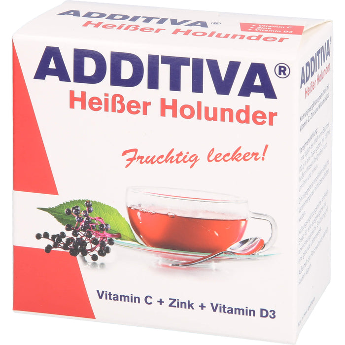 ADDITIVA Heißer Holunder Sachets, 10 pcs. Sachets