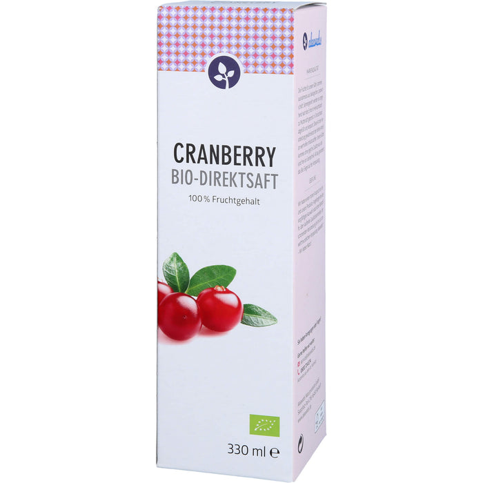 CRANBERRY 100% Bio Direktsaft, 330 ml SAF