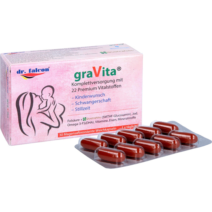 dr. falcon graVita Weichkapseln, 30 pcs. Capsules