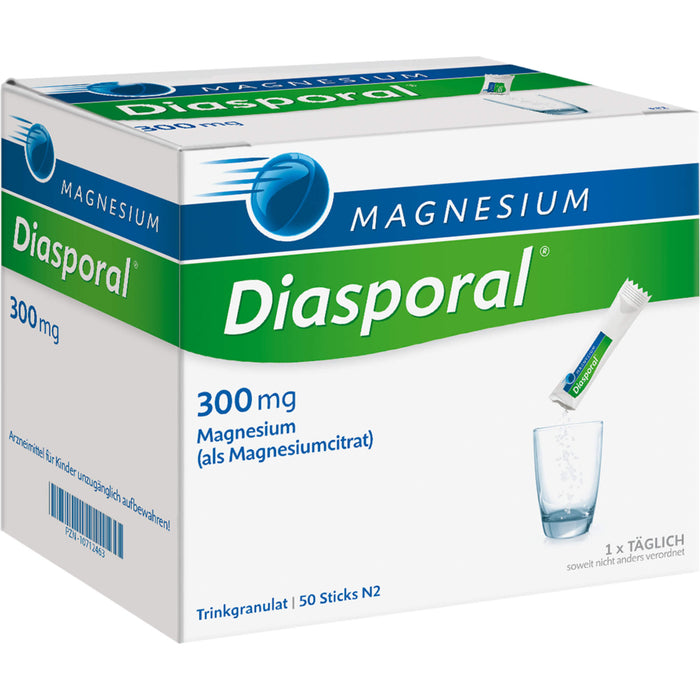 Magnesium Diasporal 300 mg Trinkgranulat, 50 pc Sachets