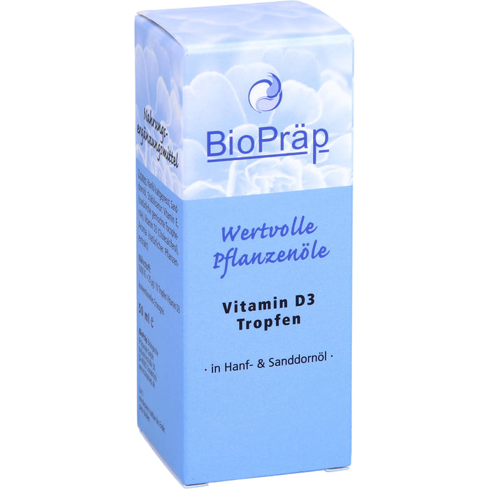 BioPräp Vitamin D3 Tropfen, 50 ml Lösung