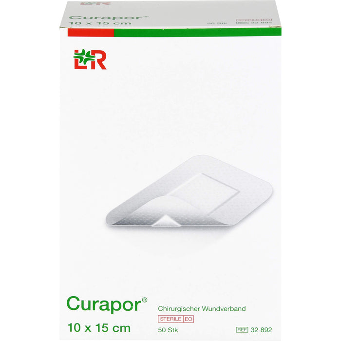 Curapor Wundverband steril 10x15cm, 50 St PFL