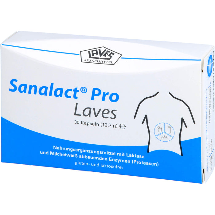 Sanalact Pro Laves Kapseln, 30 pc Capsules