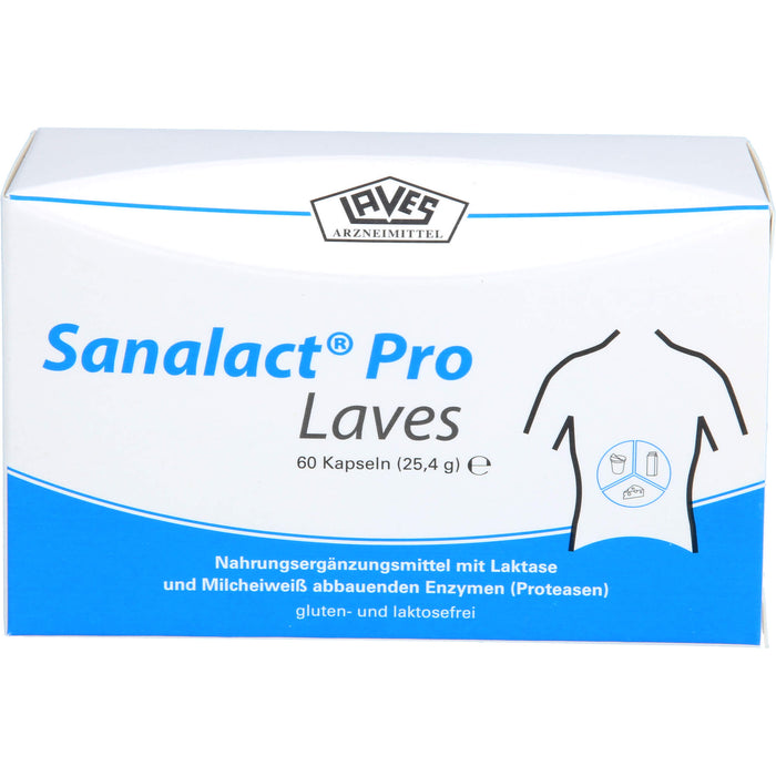 Sanalact Pro Laves Kapseln, 60 pc Capsules