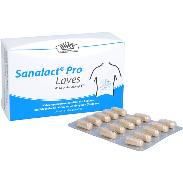 Sanalact Pro Laves Kapseln, 60 pcs. Capsules