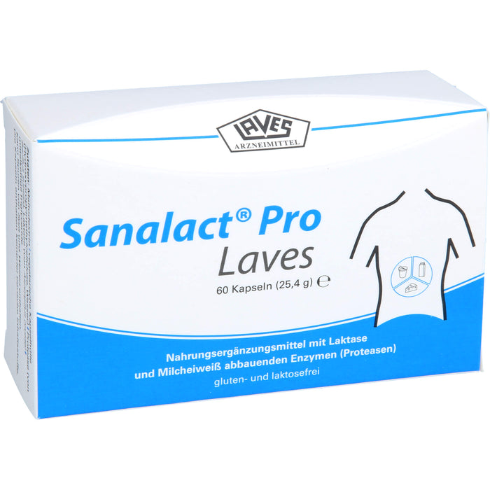 Sanalact Pro Laves Kapseln, 60 pc Capsules