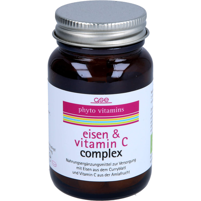 phyto vitamins Eisen und Vitamin C Complex Bio, 60 pcs. Tablets