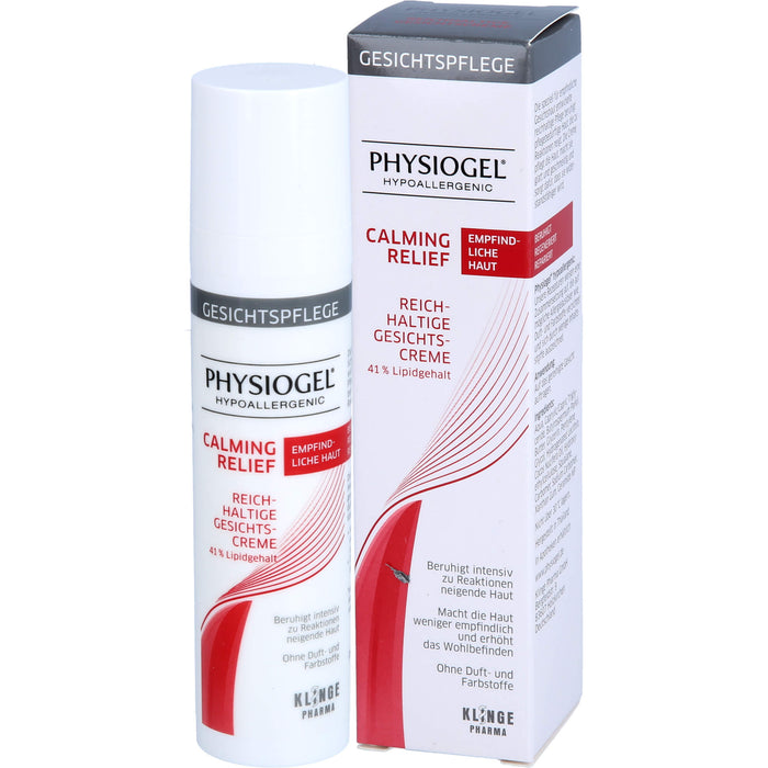 PHYSIOGEL Calming Relief reichhaltige Gesichtscreme, 40 ml Creme