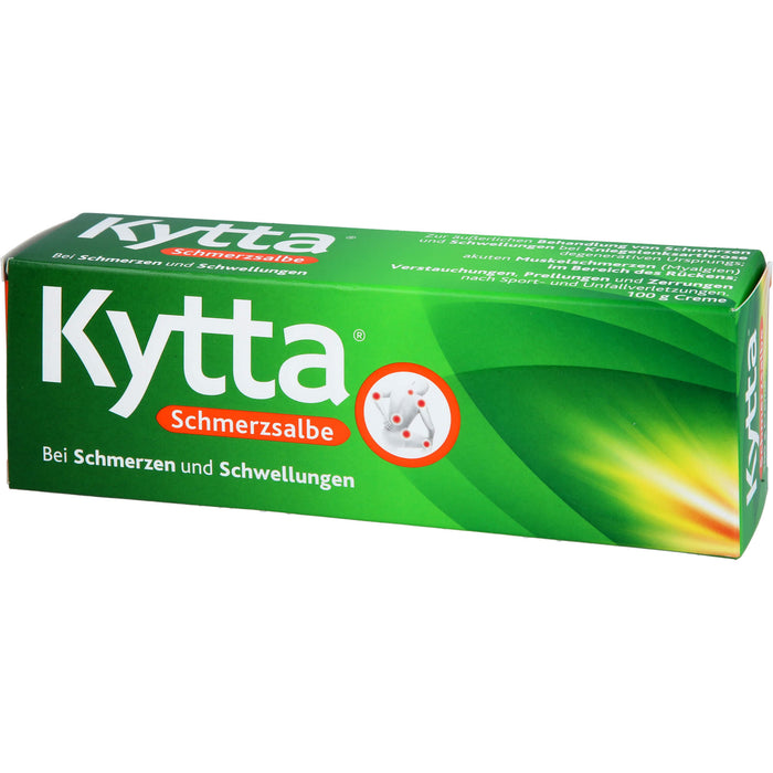 Kytta Schmerzsalbe gegen akute Rückenschmerzen, 100 g Cream