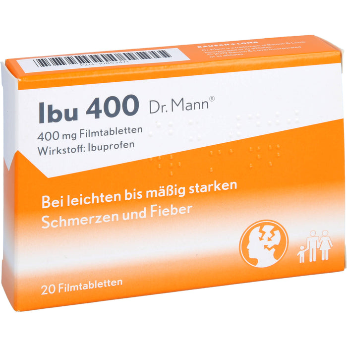 Ibu 400 Dr. Mann, 20 pcs. Tablets