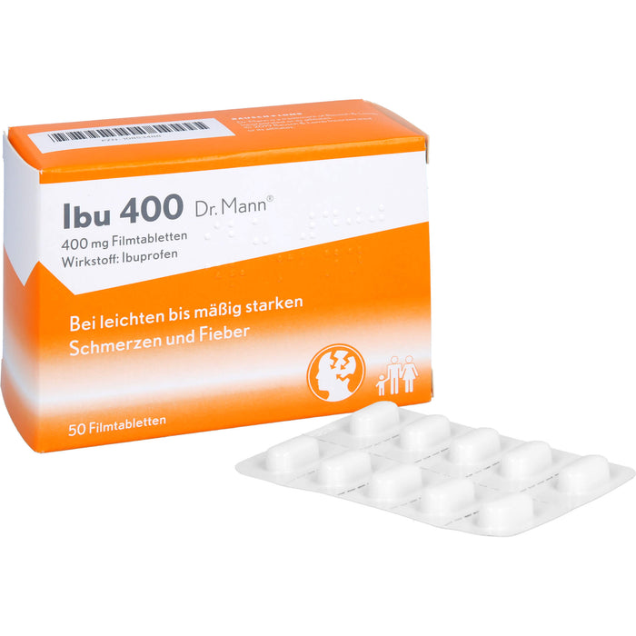 Ibu 400 Dr. Mann, 50 St. Tabletten