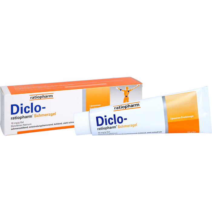 Diclo-ratiopharm Schmerzgel, 150 g Gel