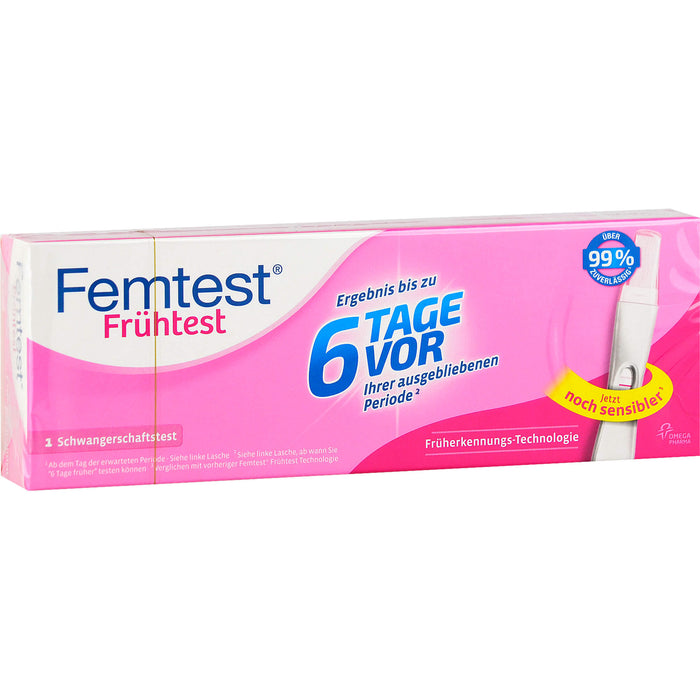 Femtest Frühtest Schwangerschaftstest, 1 pc Test