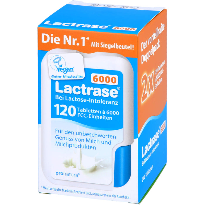 Lactrase 6000 Tabletten, 240 St. Tabletten