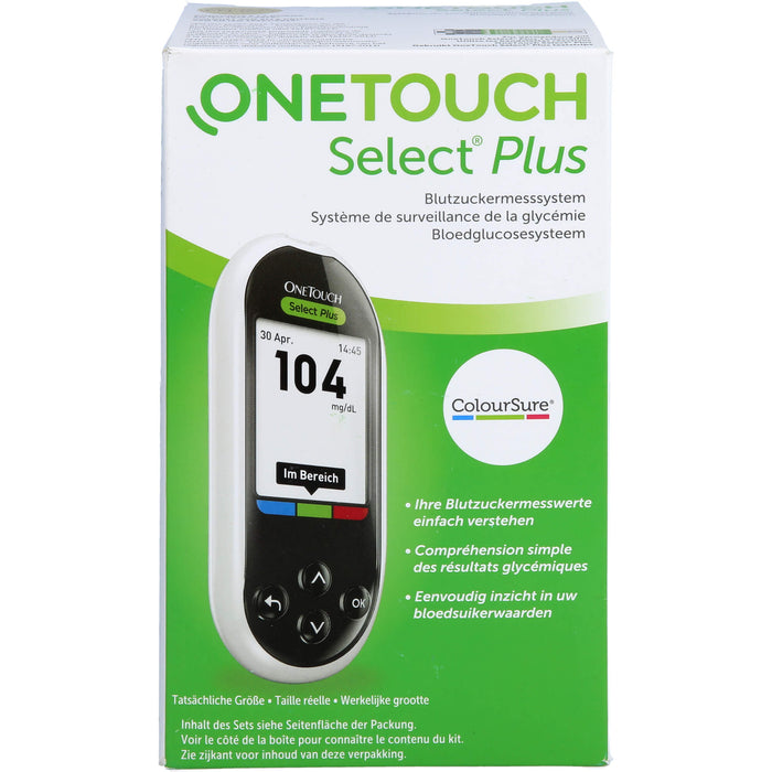 OneTouch SelectPlus Blutzuckermesssystem mg/dL, 1 St