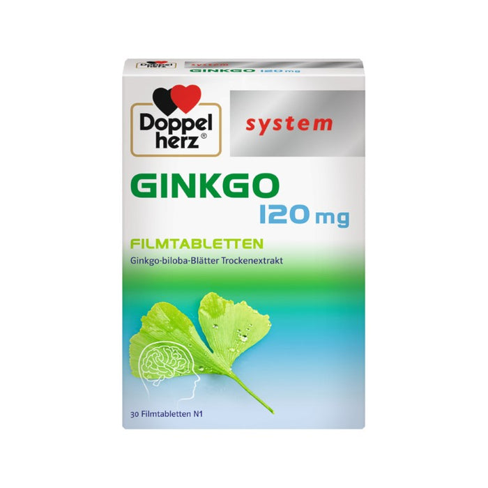 Doppelherz system GINKGO 120 mg, 30 pcs. Tablets