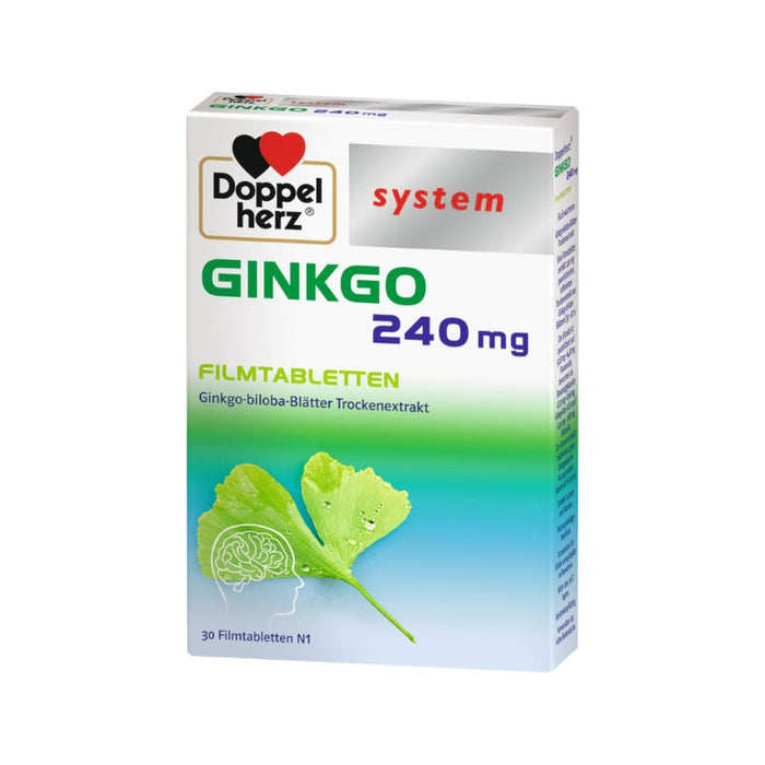 Doppelherz system Ginkgo 240 mg Tabletten, 30 St. Tabletten