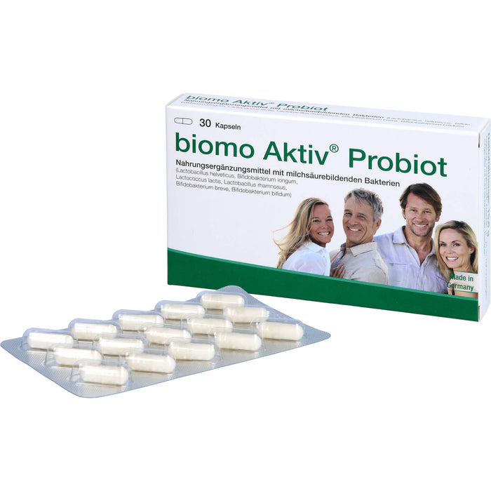 biomo Aktiv Probiot Kapseln, 30 pcs. Capsules