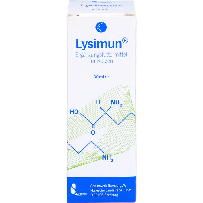 Lysimun Ergänzungsfuttermittel für Katzen, 30 ml Lösung