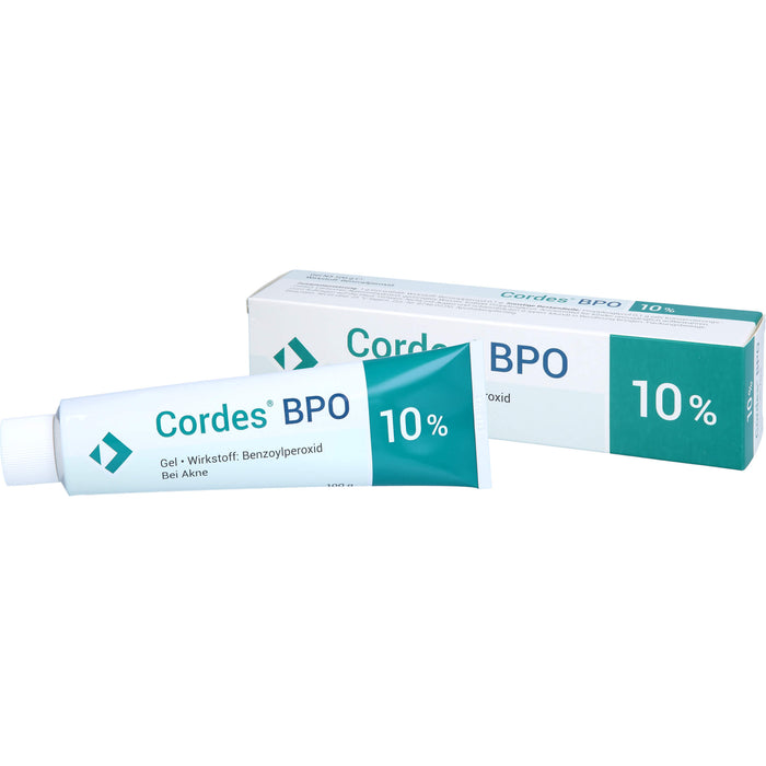 Cordes BPO 10% Akne Gel, 100 g Gel