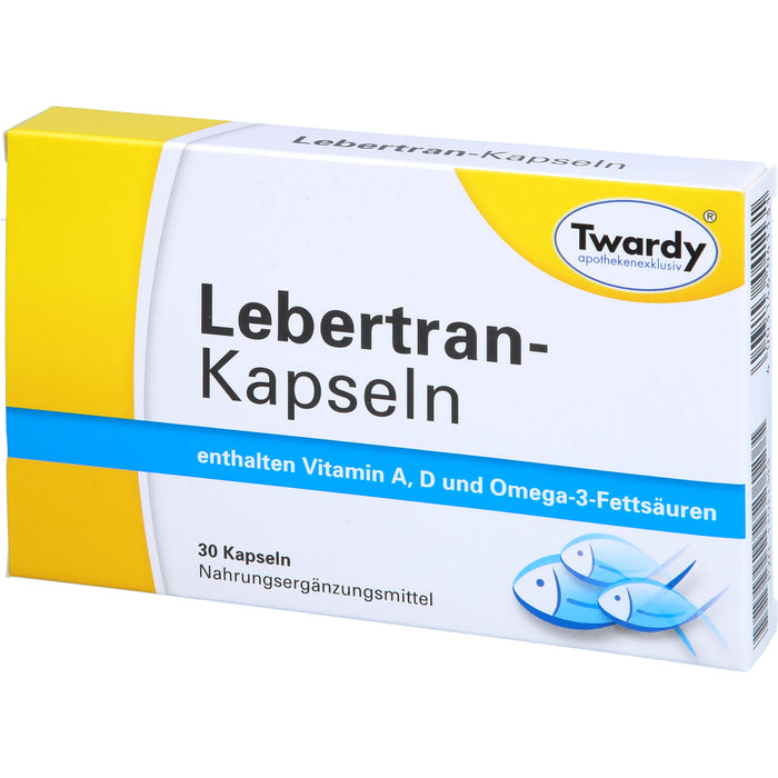 Twardy Lebertran-Kapseln, 30 pc Capsules