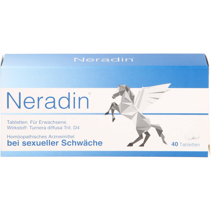 Neradin Tabletten bei sexueller Schwäche, 40 pc Tablettes