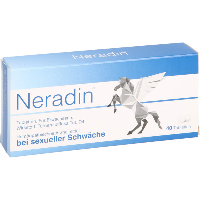 Neradin Tabletten bei sexueller Schwäche, 40 St. Tabletten