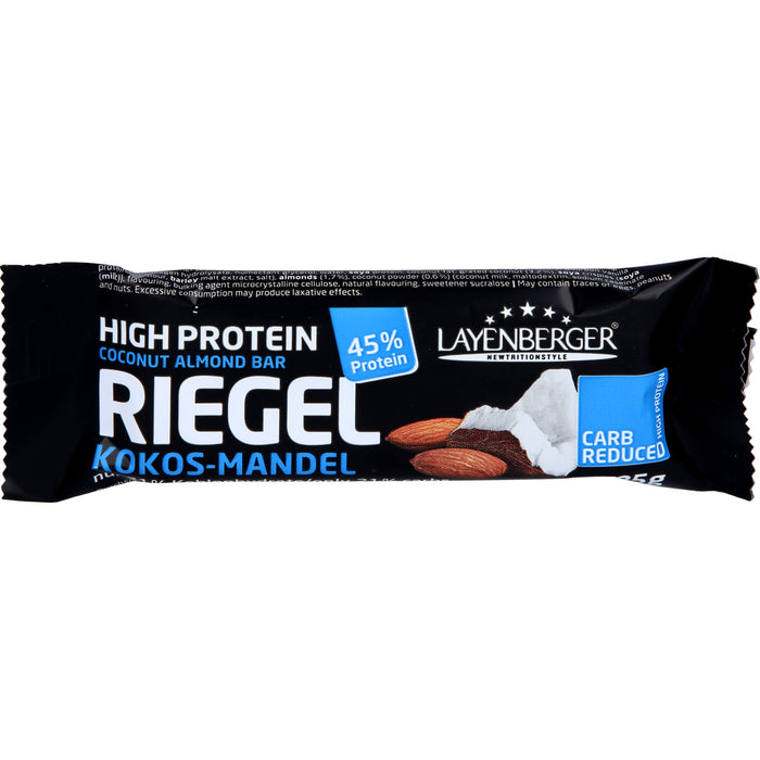 Layenb. LowCarb.one Protein-Riegel Kokos-Mandel, 35 g