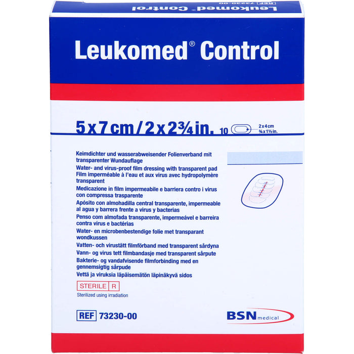 Leukomed Control 5x7cm, 10 St PFL