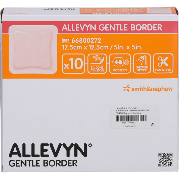 Allevyn Gentle Border 12,5cmx12,5cm, 10 St VER