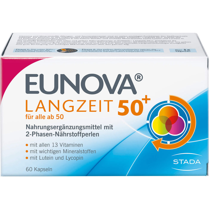 EUNOVA Langzeit 50+ Kapseln, 60 pcs. Capsules