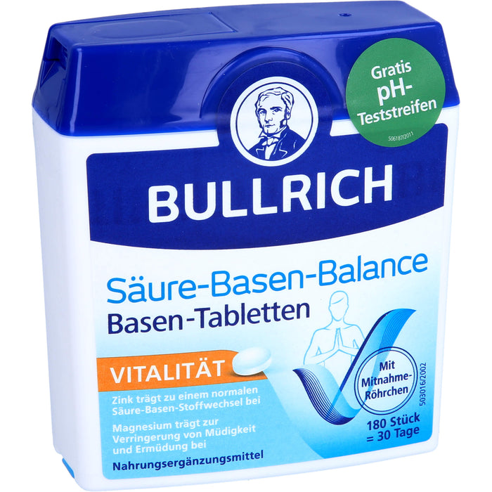 Bullrich Säure-Basen-Balance Basentabletten, 180 pcs. Tablets