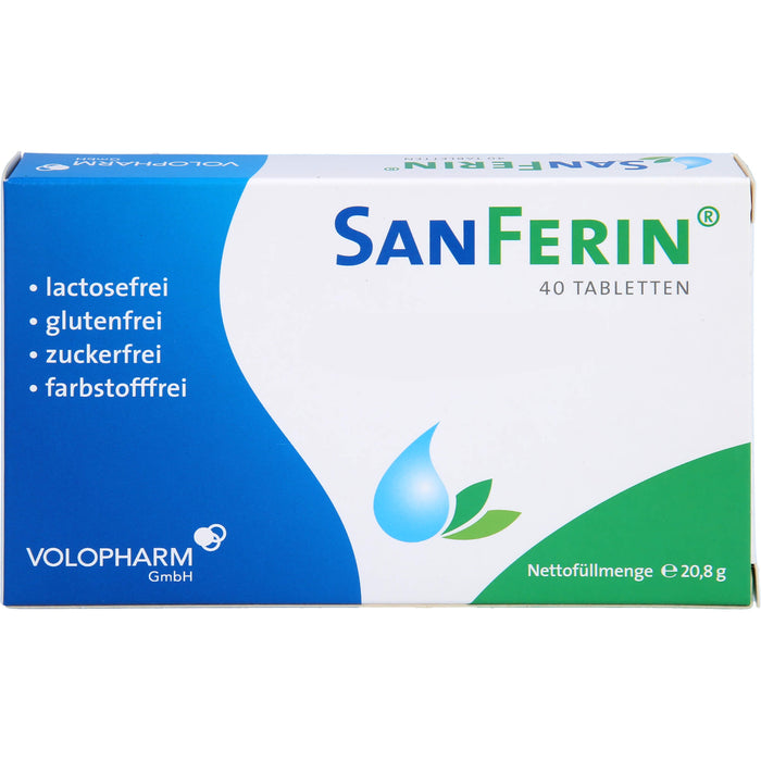 SanFerin Tabletten  stärkt auf natürliche Weise das Immunsystem und unterstützt bei der Abwehr von Bakterien, Viren und Pilzen, 40 pc Tablettes