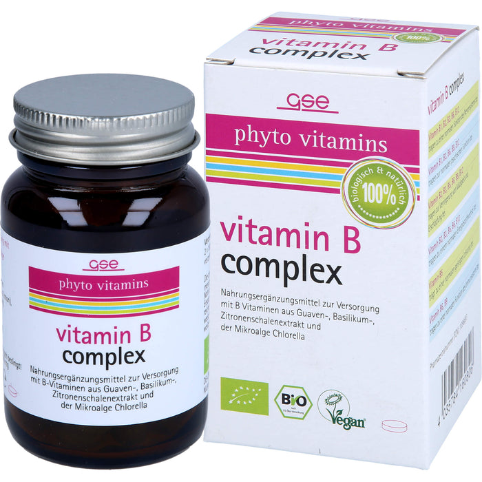 phyto vitamins Vitamin B Complex Tabletten, 60 pcs. Tablets