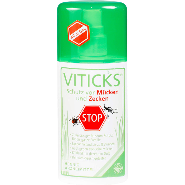 VITICKS Spray Schutz vor Mücken und Zecken, 100 ml Solution