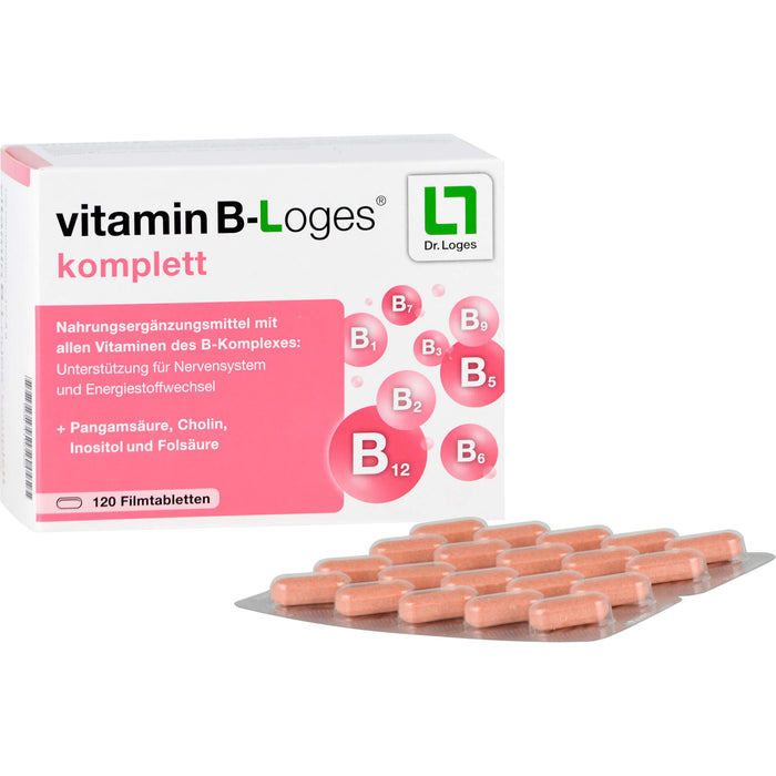 vitamin B-Loges komplett Tabletten, 120 St., 120 St. Tabletten