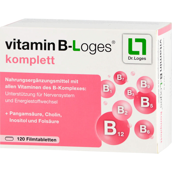 vitamin B-Loges komplett Tabletten, 120 St., 120 St. Tabletten