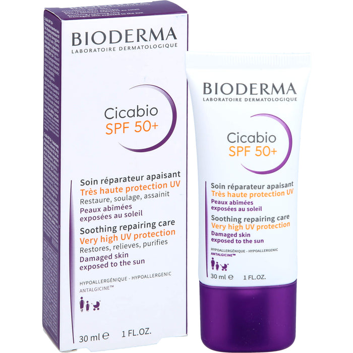 BIODERMA Cicabio SPF 50+ Creme, 30 ml Crème